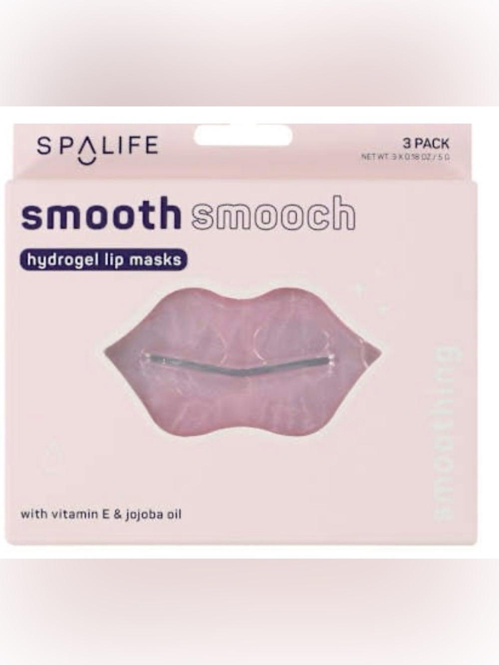 Spalife Smooth Smooch Hydrogel Lip Masks 3-Pack